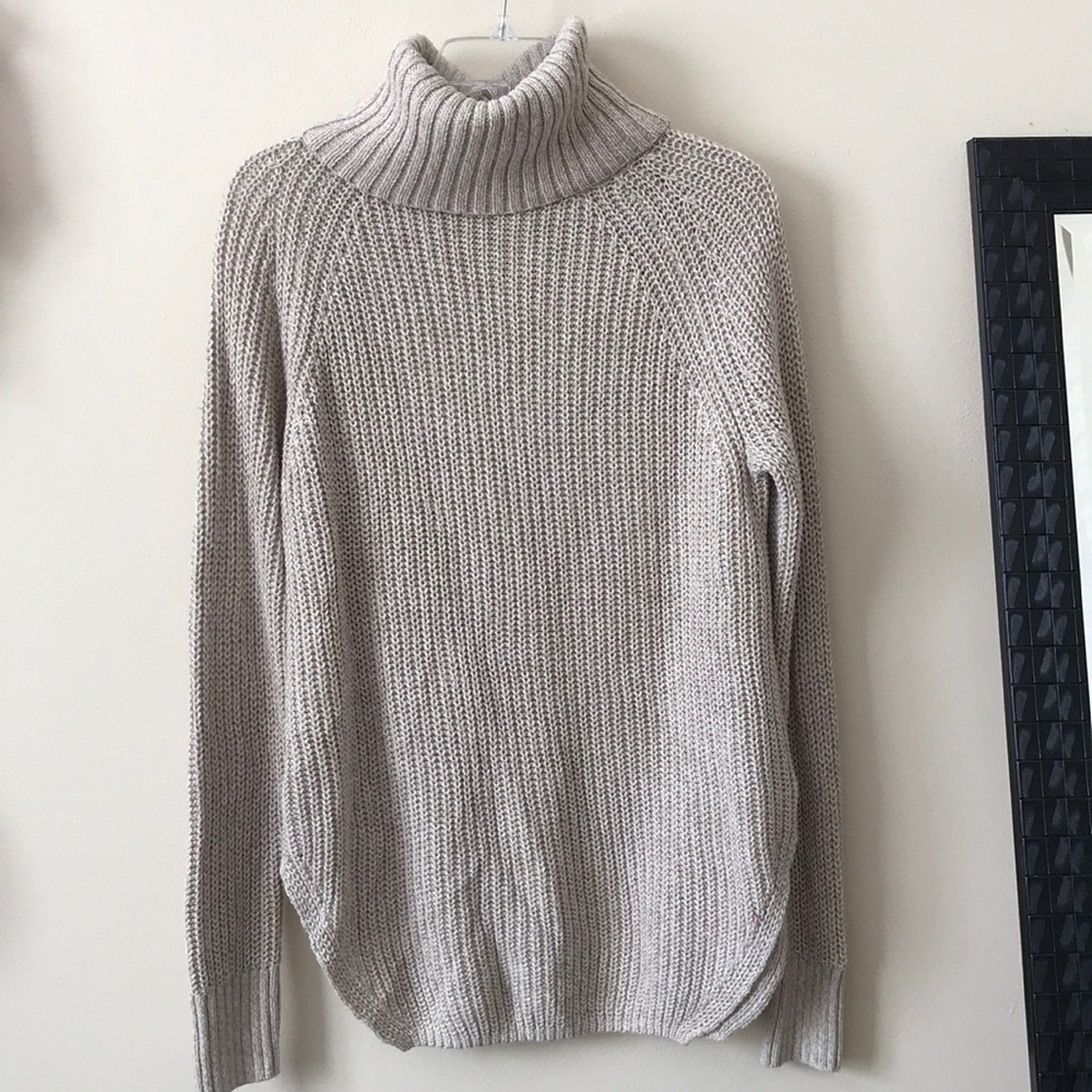 Oversized Turtleneck Sweater